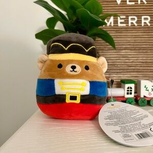 Squishmallows Red and Blue Bear Plush